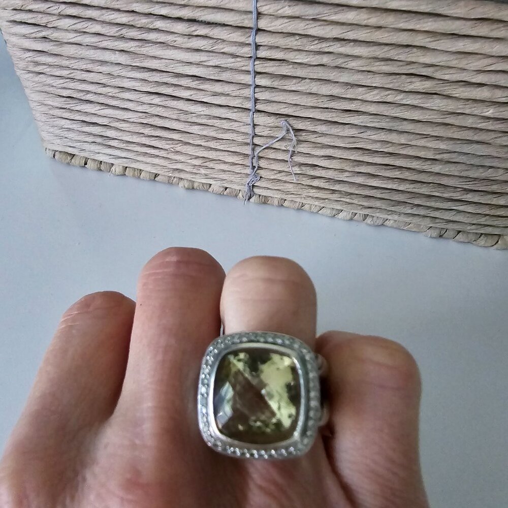 David yurman Albion ring with diamonds - Picture 3 of 5